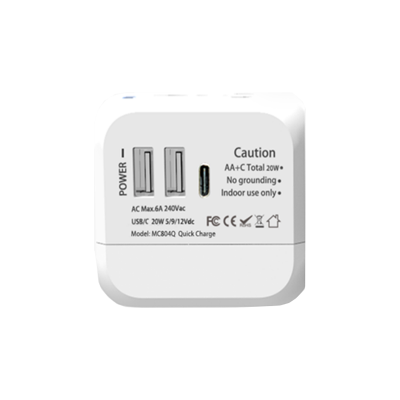 MC804Q - TRAVEL ADAPTOR